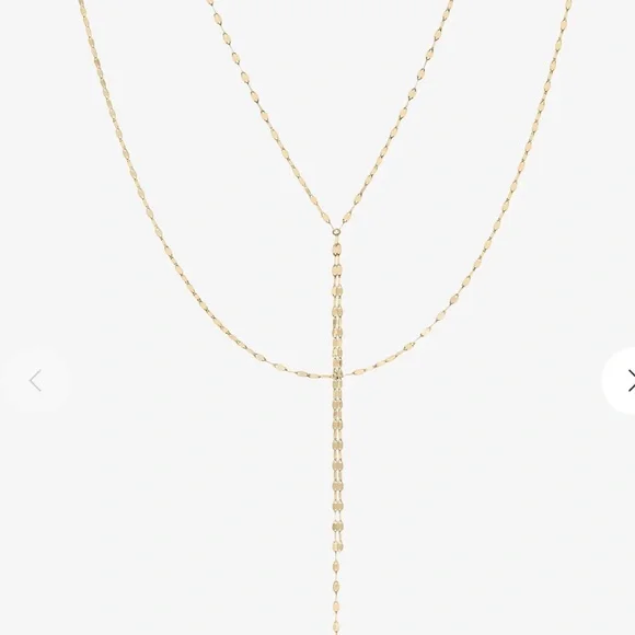 Lana 14k Gold Blake Lariat Necklace - Picture 4 of 4